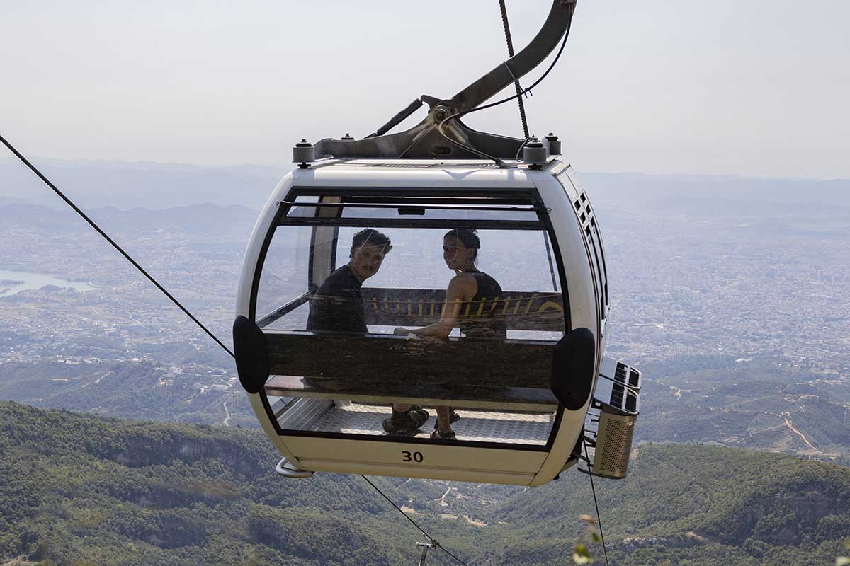 Dajti Ekpress - The longest cable car ride in the Balakans