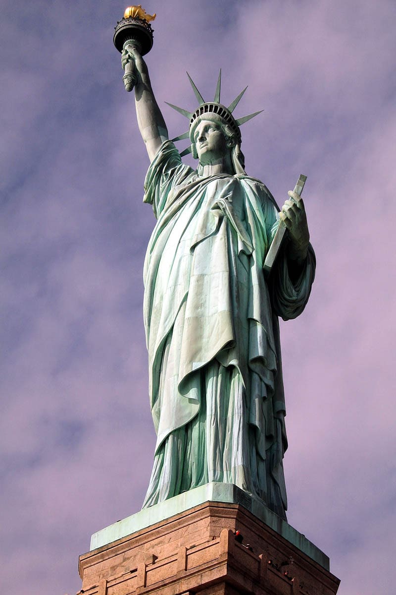 Exciting destinations for travellers - The Statue of Liberty, New York - credit - durbdk2