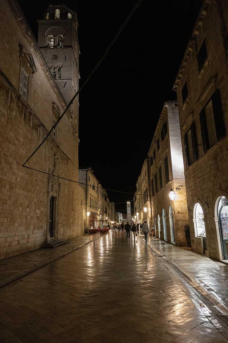 Stradun, Dubrovnik at Night