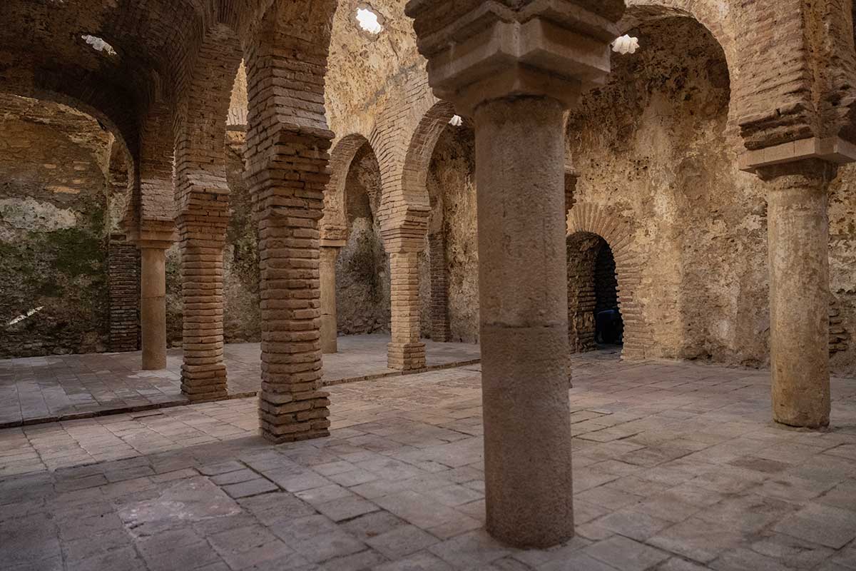 Arab Baths at Ronda in Spain