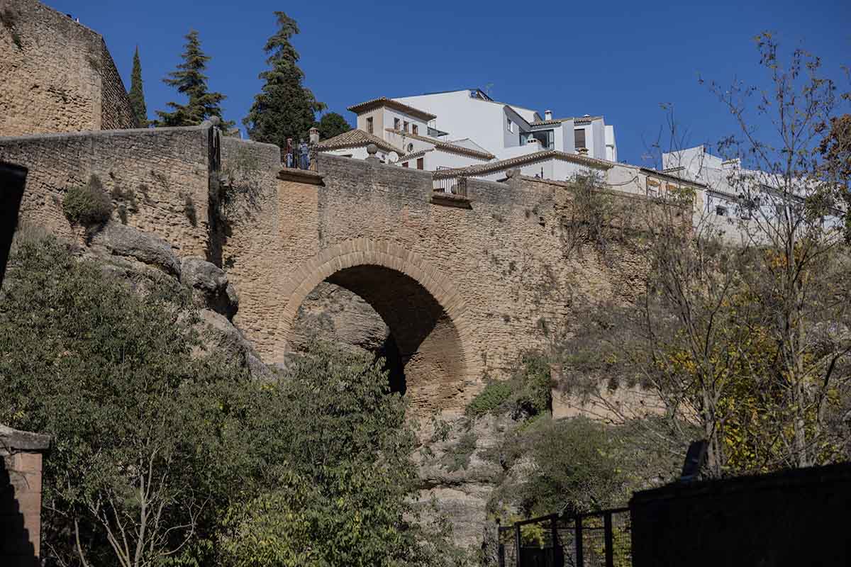 The Old Bridge in Ronda, Spain