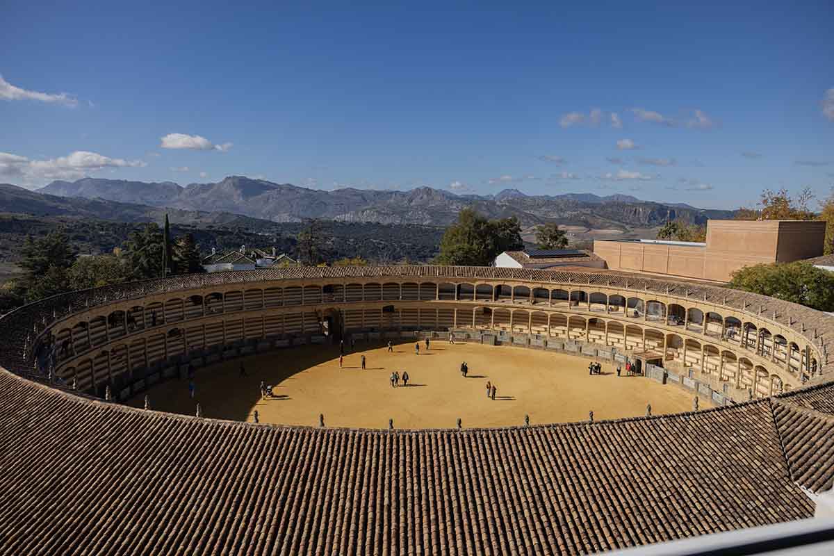The bullring in Ronda is revered in Spain